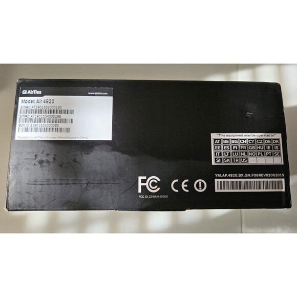 AirTies Dual 4920 SMART MESH ACCESS POINT 11ac Wi-Fi Dual Band NEW! PC Apple - Picture 4 of 4